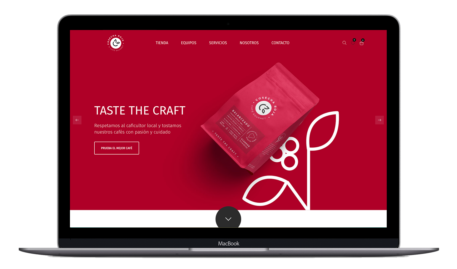 Actualización Web Cosecha Roja Café