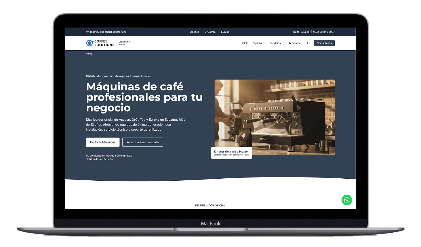 Coffee Solutions - Integrated Platform