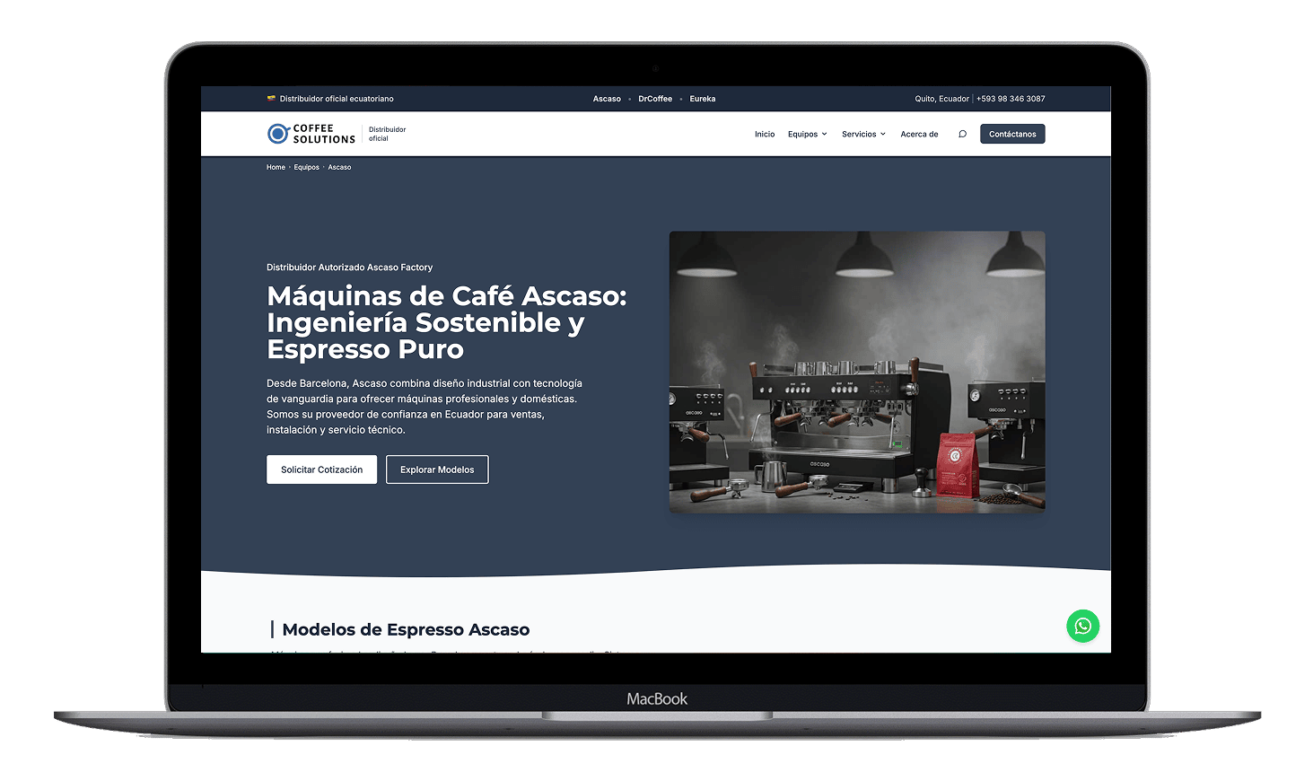 Coffee Solutions - Integrated Platform
