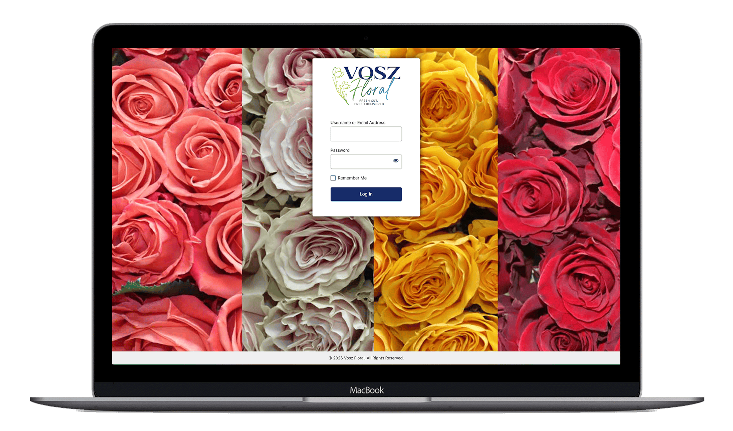 Vosz Floral - B2B Floral Platform